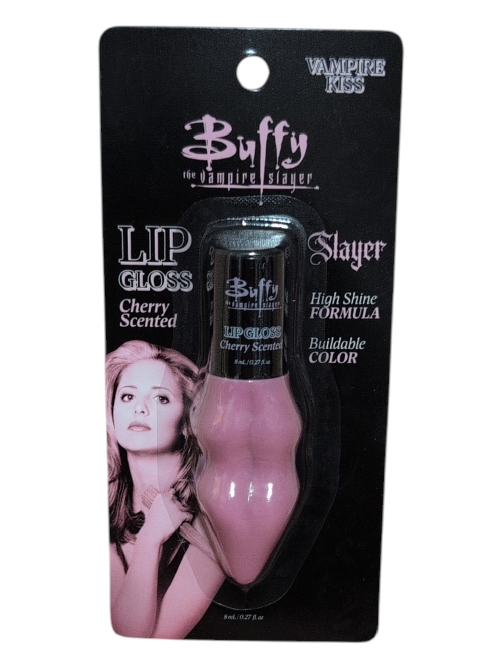 Buffy the Vampire Slayer Cherry-Scented Lip Gloss — Soft Pink